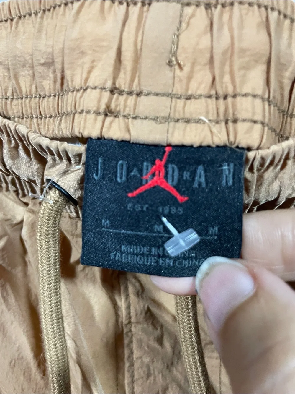 Jordan Men’s Brown Lightweight Cargo Jogger Pants